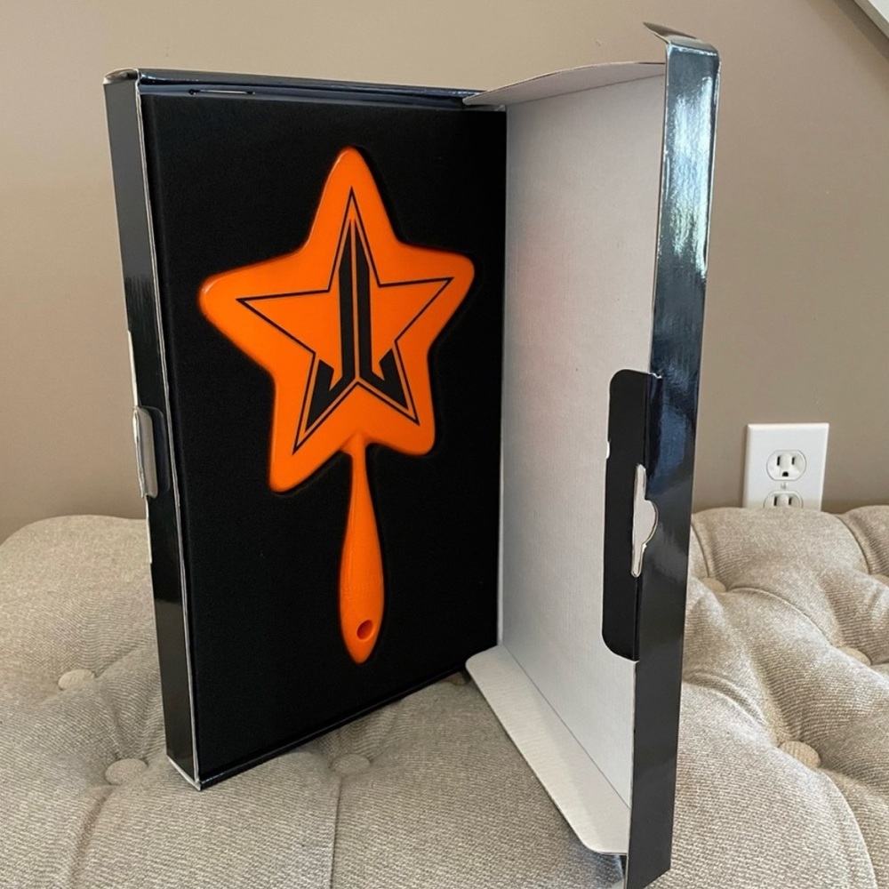 Jeffrey star orange mirror